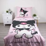 UUS Voodipesukomplekt 140×200 Sanrio Kuromi, 2-osaline - Image 2
