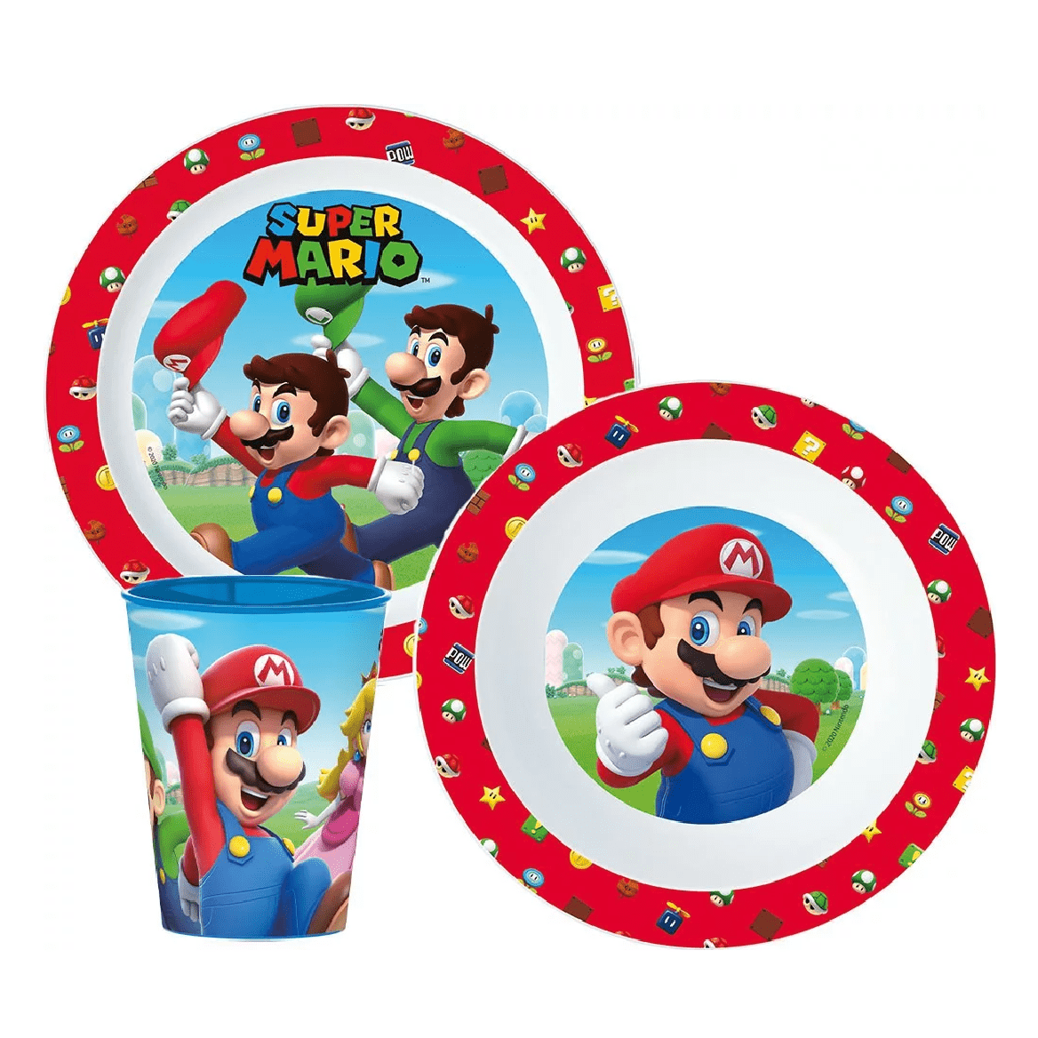 599522 Sööginõude komplekt Super Mario - Image 1