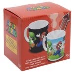 SUPER MARIO Kuumaga värvi muutev keraamiline kruus, 325 ml