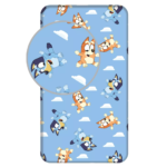 Kummiga Voodilina 90x200 Bluey