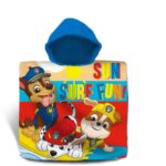 Poncho Paw Patrol 55x110 cm